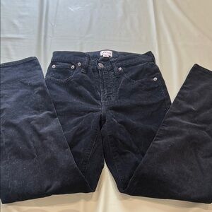 Classic Black Women's courduroy vintage straight leg